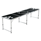 Professional 8ft Beer Pong Table Drinking Game