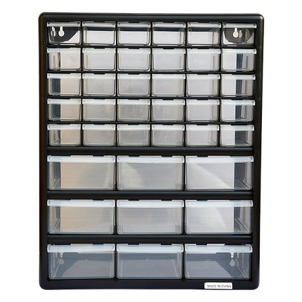 Storage Cabinet Drawers 39 Plastic Tool Box Containers Organiser Cupboard 5