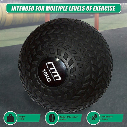 10kg Tyre Thread Slam Ball Dead Ball Medicine Ball for Gym Fitness 11