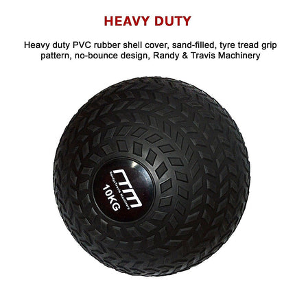 10kg Tyre Thread Slam Ball Dead Ball Medicine Ball for Gym Fitness 13