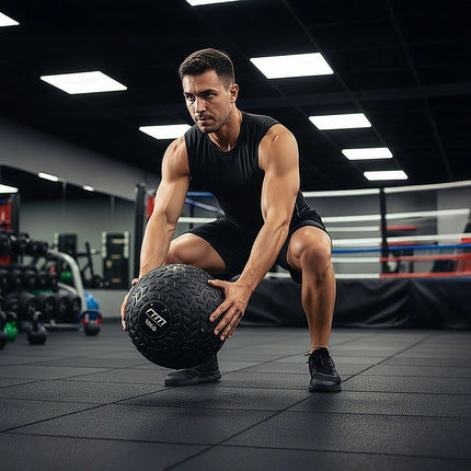 10kg Tyre Thread Slam Ball Dead Ball Medicine Ball for Gym Fitness 6