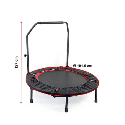 Mini Rebounder Trampoline with Adjustable Handle – Fitness Bounce Trainer 6