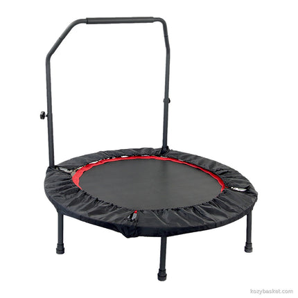 Mini Rebounder Trampoline with Adjustable Handle – Fitness Bounce Trainer