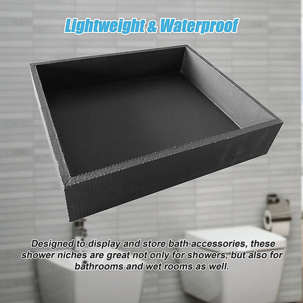 Shower Niche - 360 x 420 x 92mm Prefabricated Wall Bathroom Renovation 7