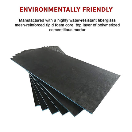 Tile Backer Insulation Board 10MM: 1200mm x 600mm - Box of 6 10