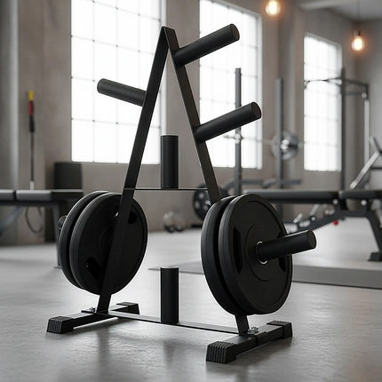 Olympic Weight Plate Storage Rack 250kg Capacity 10