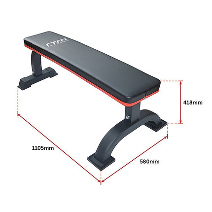 Commercial Flat Weight Lifting Bench 11
