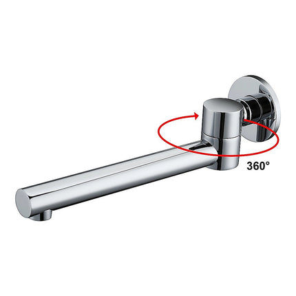 240mm Brass Bath Safety Spout Swivel 4