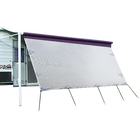 4.3m Caravan Privacy Screen Side Sunscreen Sun Shade for 15' Roll Out Awning