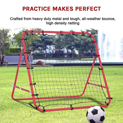 100x100cm Soccer Rebound Net Trainer – Football Rebounder for Practice & Training 7