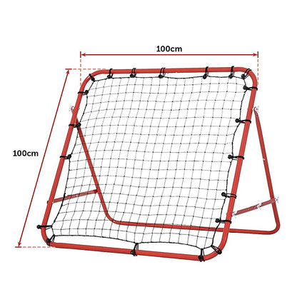 100x100cm Soccer Rebound Net Trainer – Football Rebounder for Practice & Training 8