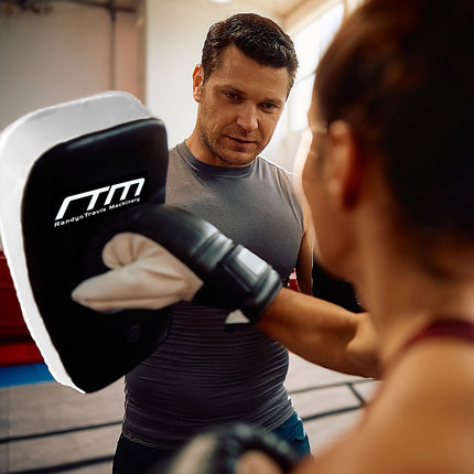 MMA Kick Boxing Pad Strike Shield – Muay Thai Focus Punching Pad Training Gear 2