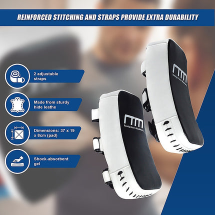 MMA Kick Boxing Pad Strike Shield – Muay Thai Focus Punching Pad Training Gear 8