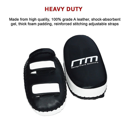 MMA Kick Boxing Pads Curved Strike Shield Muay Thai Punching Focus Pad 10