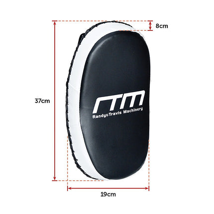 MMA Kick Boxing Pads Curved Strike Shield Muay Thai Punching Focus Pad 11