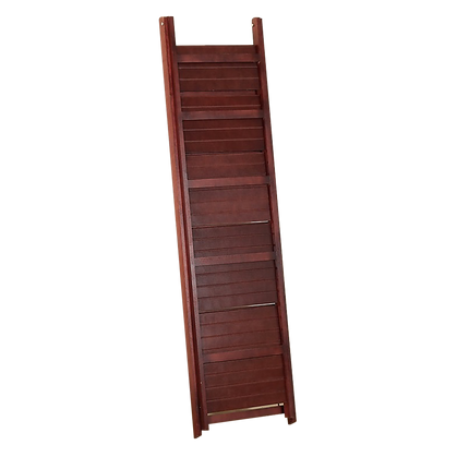 5 Tier Wooden Ladder Shelf Stand Storage Book Shelves Shelving Display Rack 4