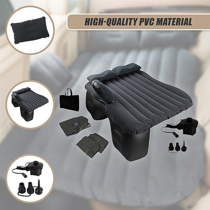 Inflatable Car Back Seat Mattress – Portable Travel Air Bed for Camping & Sleeping 8
