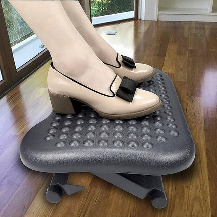 Footrest Under Desk Foot / Leg Rest for Office Chair Ergonomic Computer Plastic 2