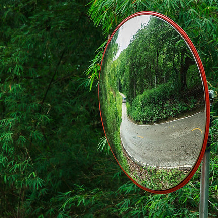 60cm Wide Angle Security Curved Convex Road Safety Mirror Traffic Driveway 6