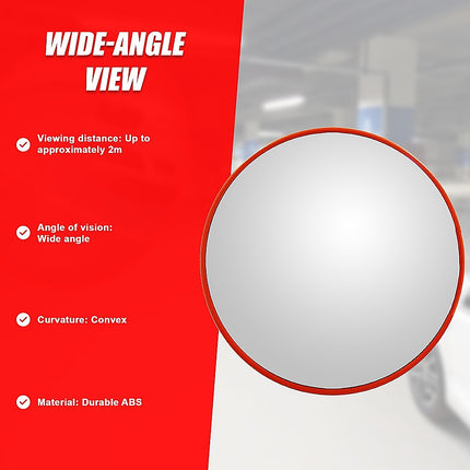 60cm Wide Angle Security Curved Convex Road Safety Mirror Traffic Driveway 10