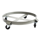 Drum Dolly 450kg 55 Gallon w Swivel Casters Heavy Duty Steel Frame Non Tipping
