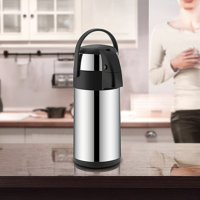 Air Pot for Tea Coffee 5L Pump Action Insulated Airpot Flask Drink Dispenser 2
