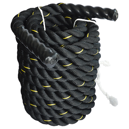 Battle Rope Dia 3.8cm x 9M length Poly Exercise Workout Strength Training 4