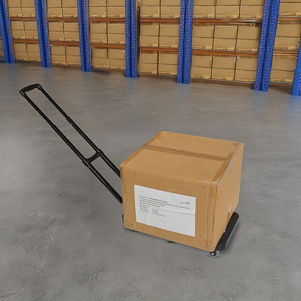 Foldable Hand Flatbed Trolley Cart 6 x 360 Degree Rotating Wheels with Maximum Load 200Kg 5