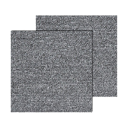 5m2 Box of Premium Carpet Tiles Commercial Domestic Office Heavy Use Flooring Grey 5