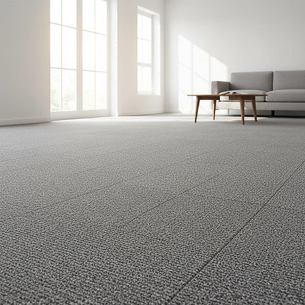 5m2 Box of Premium Carpet Tiles Commercial Domestic Office Heavy Use Flooring Grey 7