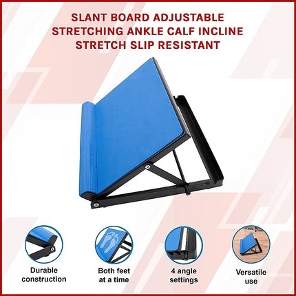 Adjustable Slant Board Stretching Ramp for Calf Ankle Incline 3