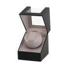 Automatic Watch Winder Display Box Case Motor Rotation Storage PU Leather