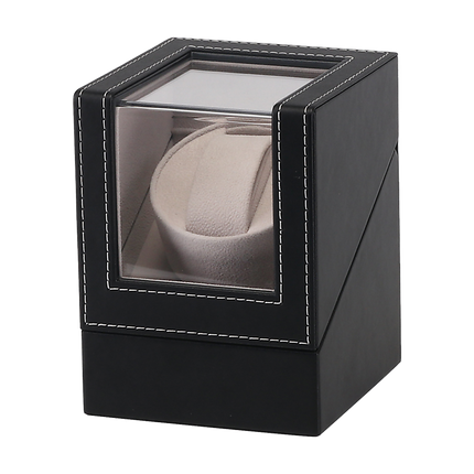 Automatic Watch Winder Display Box Case Motor Rotation Storage PU Leather 4