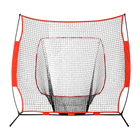 Portable Baseball Training Net Stand Softball Practice Sports Tennis