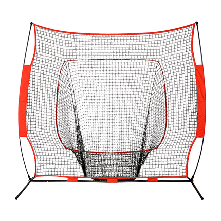 Portable Baseball Training Net Stand Softball Practice Sports Tennis