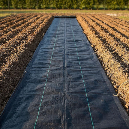 Heavy Duty Weed Control PP Woven Fabric Weed Mat Gardening Plant 1.83m x 30m 7