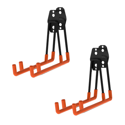 12-Pack Wall Mount Garage Hooks Tool Storage Workshop Organiser Heavy Duty Steel 4