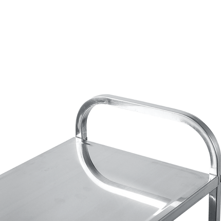 3 Tiers Food Trolley Cart Stainless Steel Utility Kitchen Dining Service 5