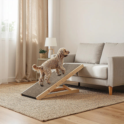 Dog Ramp Pet Ramp Adjustable Heights Portable 10