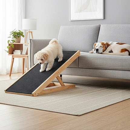 Dog Ramp Pet Ramp Adjustable Heights Portable 12