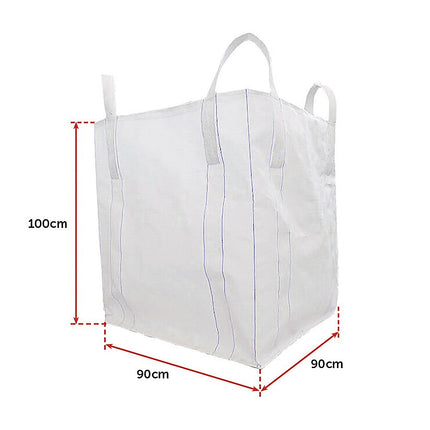 4 x 1 tonne FIBC Polypropylene UV Rated Builder / Bulk / Landscape Bags 14