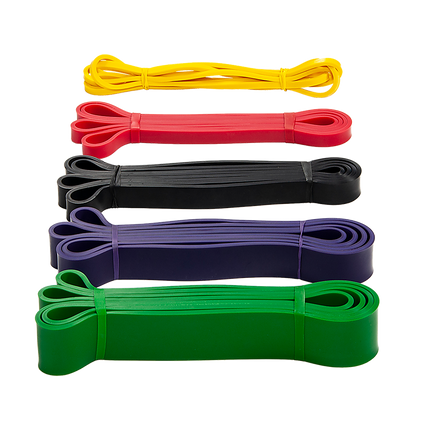 Resistance Band Loop Set of 5 Heavy Duty Gym Yoga Workout 7