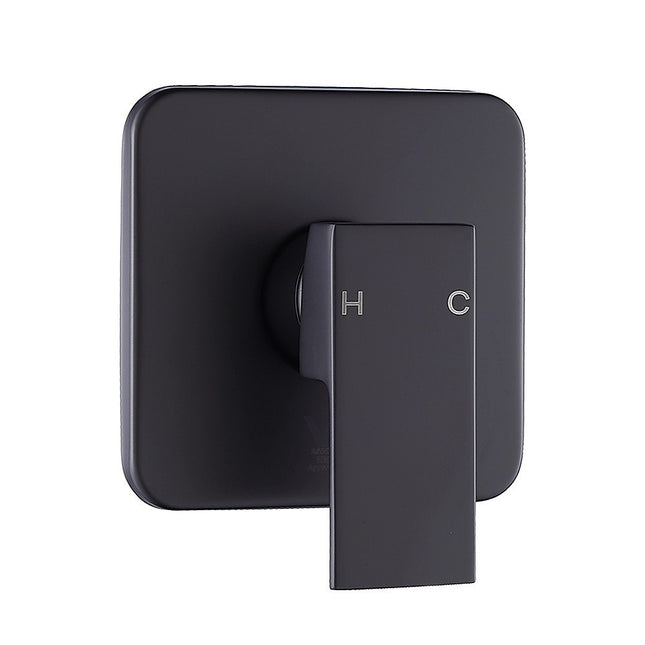 Shower Bath Mixer Tap Bathroom WATERMARK Approved - Electroplated Matte Black