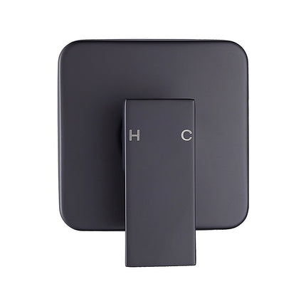 Shower Bath Mixer Tap Bathroom WATERMARK Approved - Electroplated Matte Black 4