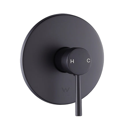 Shower Bath Mixer Tap Bathroom Electroplated Matte Black