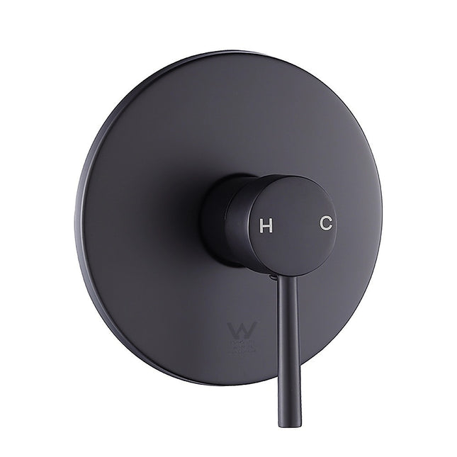 Shower Bath Mixer Tap Bathroom Electroplated Matte Black