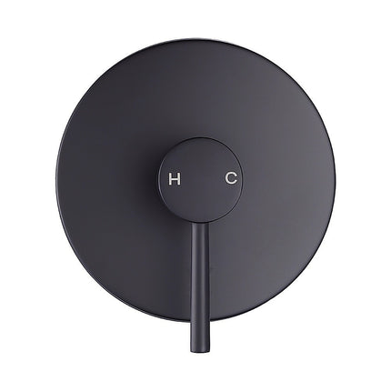 Shower Bath Mixer Tap Bathroom Electroplated Matte Black 7