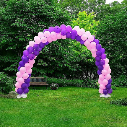 3x4m Full Set Balloon Arch Column Kit Floor Base Stand For Wedding & Party 2