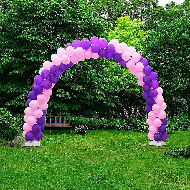 3x4m Full Set Balloon Arch Column Kit Floor Base Stand For Wedding & Party 2