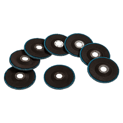 50x Pack Premium Zirconia Flap Disc Sanding Grinding 115mm 4.5" 40 Grit 5